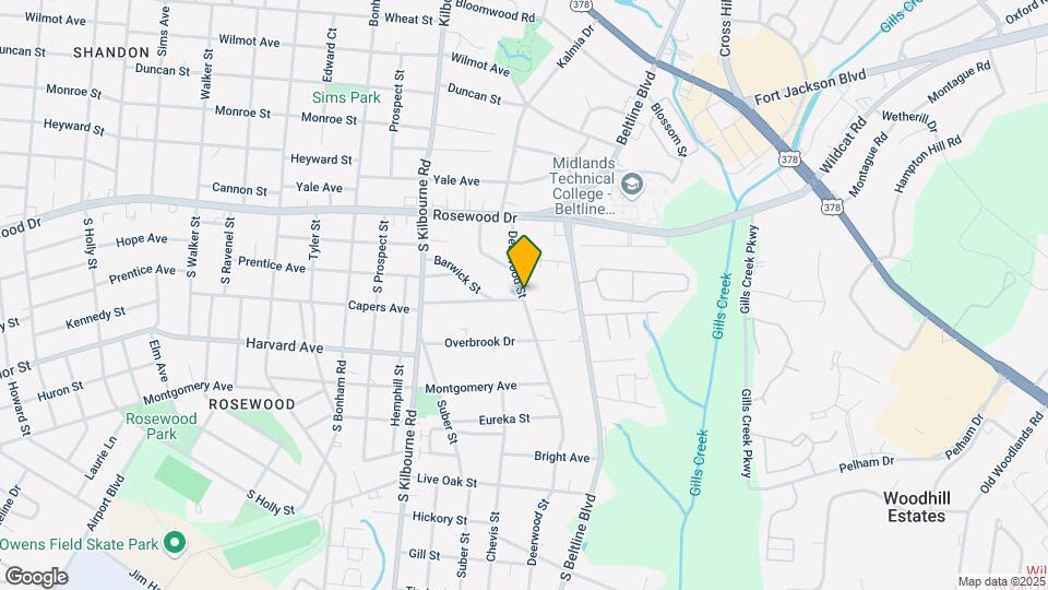 448 Deerwood St Map and Location Details