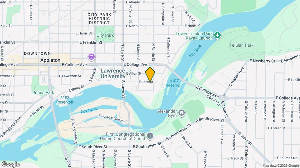 839 E John St, Unit Lower Map and Location Details