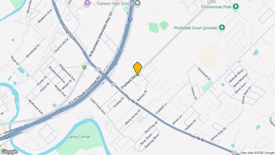 1330 FM1101 Map and Location Details