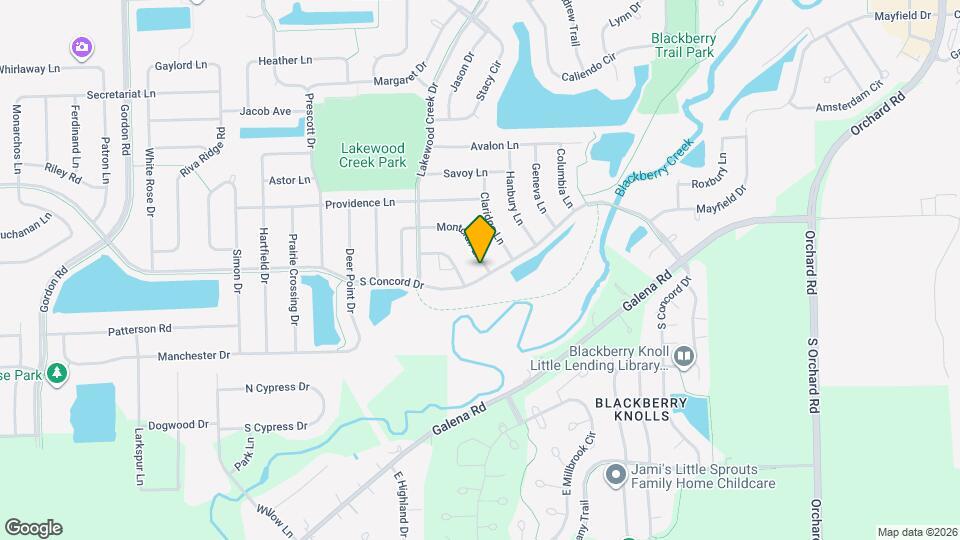 2479 Montclair Ln Map and Location Details