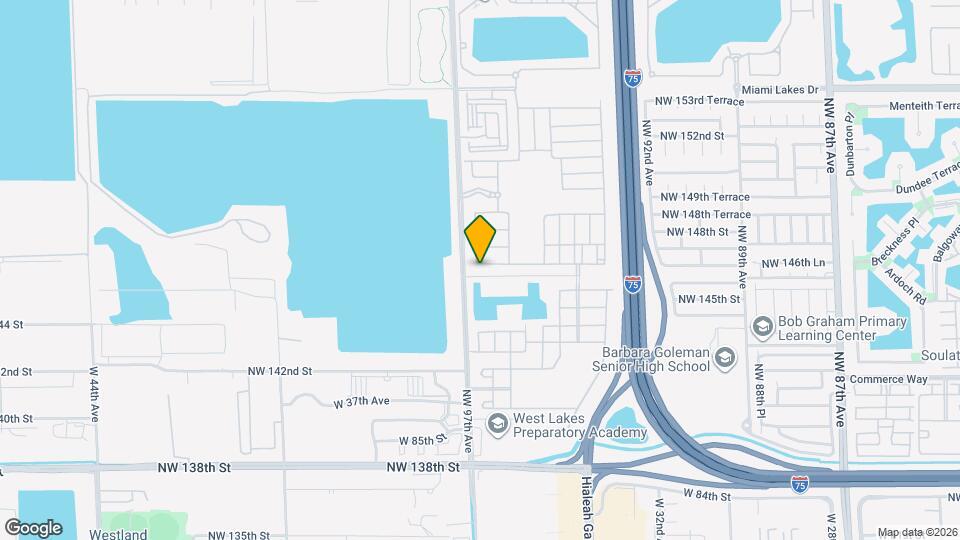 3570 W 92nd Pl Map and Location Details