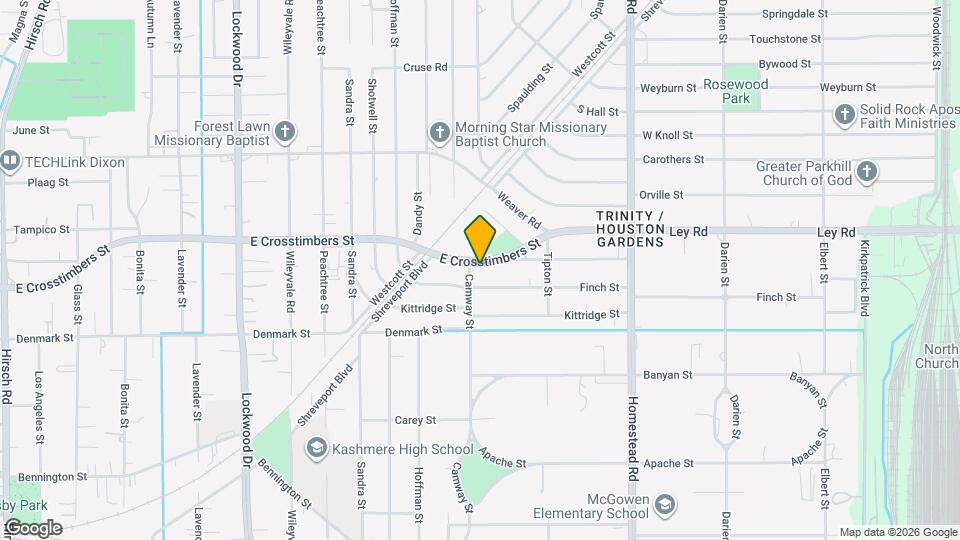 6606 E Crosstimbers St Map and Location Details