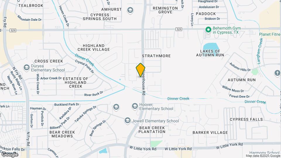 6519 Greenhouse Rd Map and Location Details