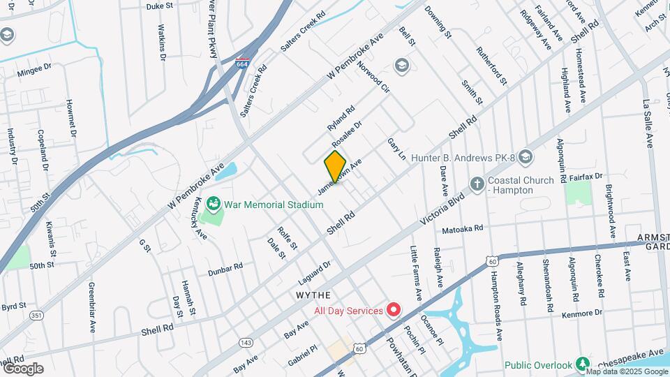 Shell Garden North Apartments Map and Location Details