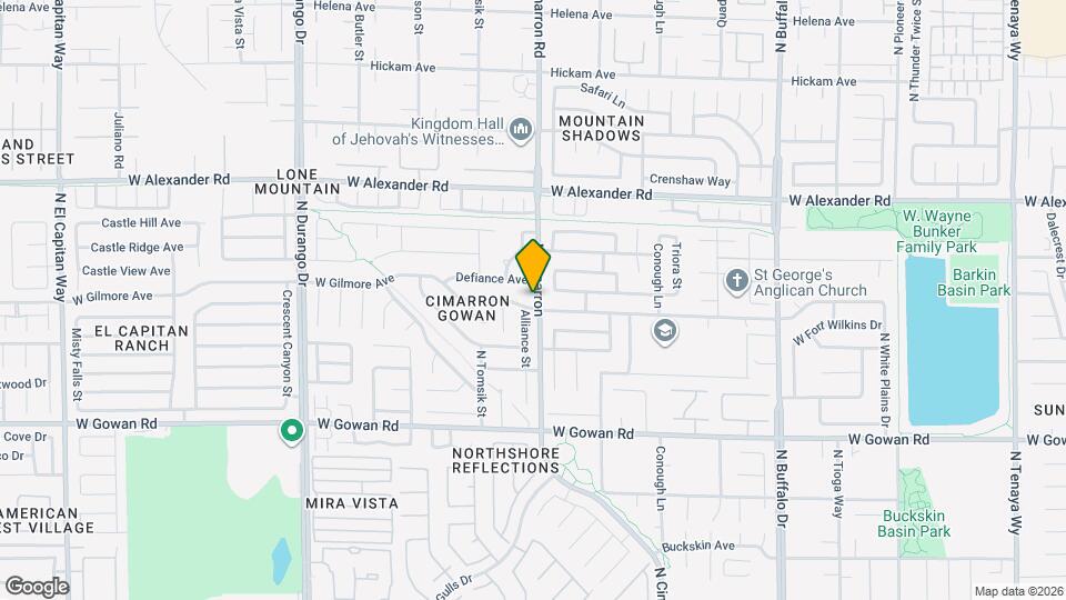 8100 W Gilmore Ave Map and Location Details