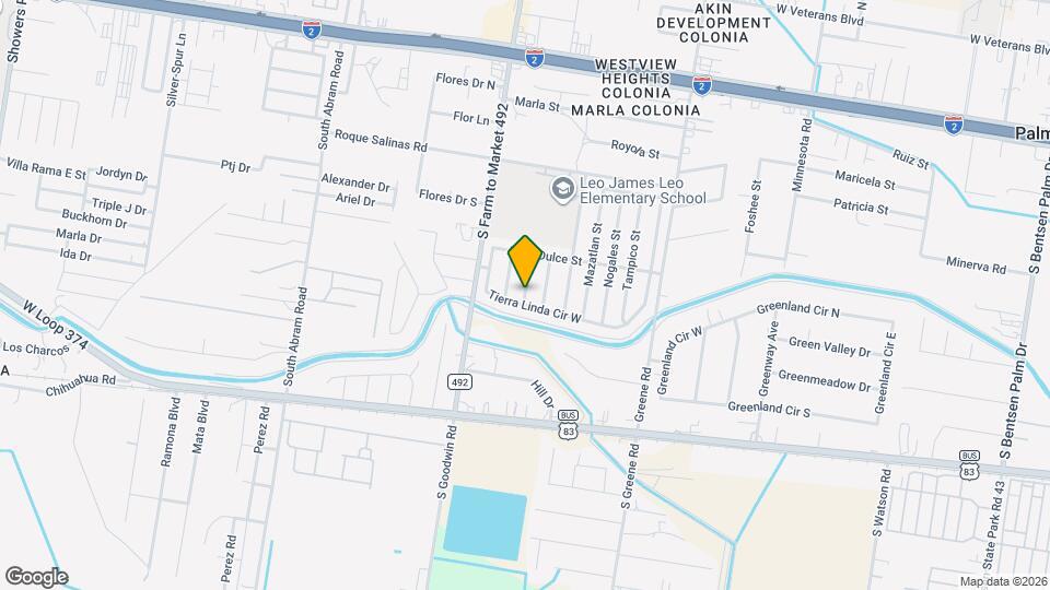 1001 Durango Dr Mapa y Detalles de la Ubicación
