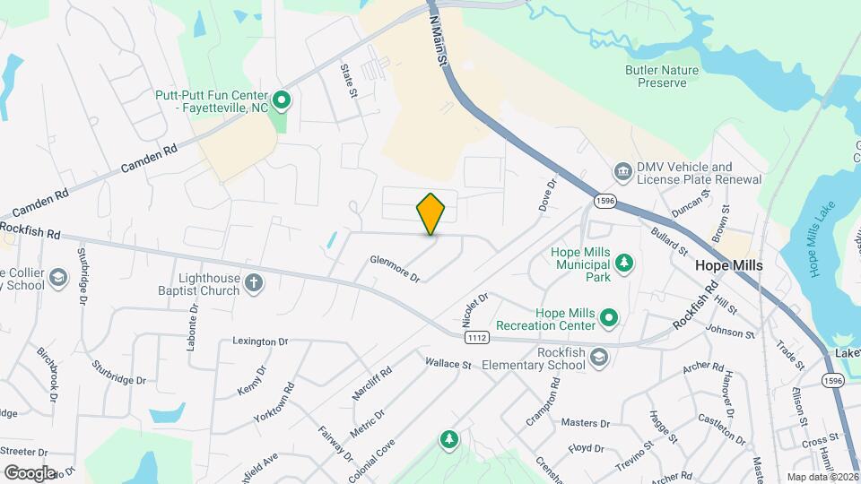 5845 Hunting Ridge Rd Map and Location Details