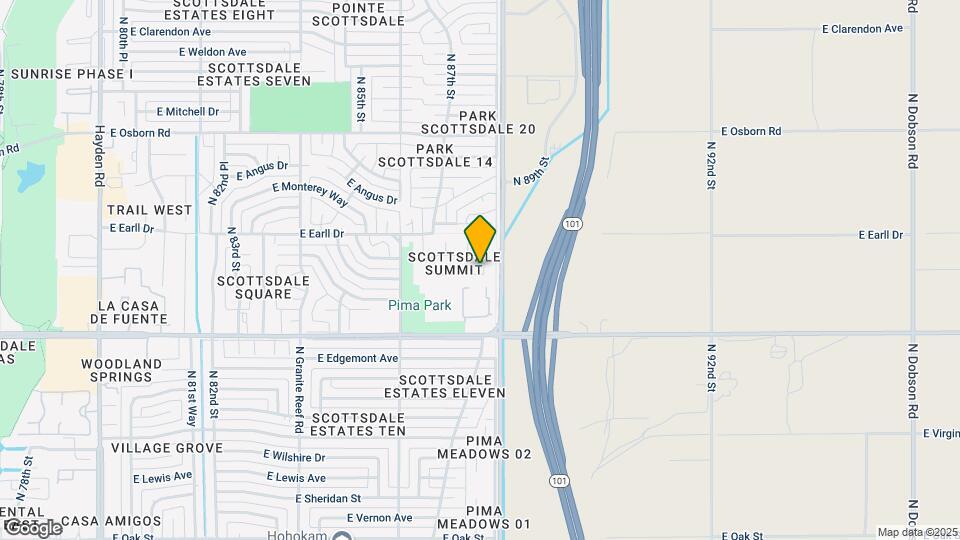 8782 E Pinchot Ave Map and Location Details