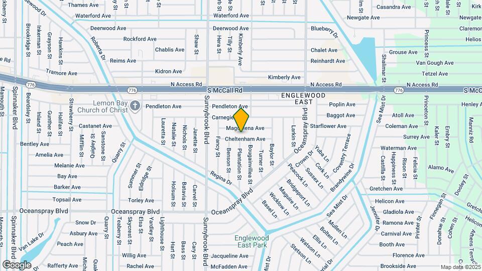 11098 Cheltenham Ave Map and Location Details