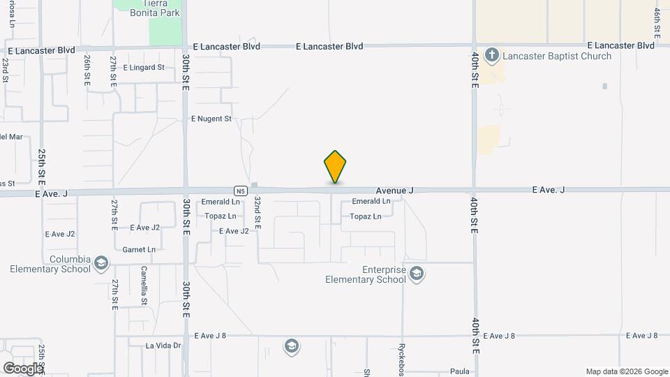 3509 Avenue J Map and Location Details