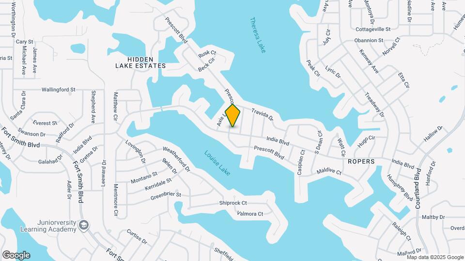 2550 India Blvd Map and Location Details