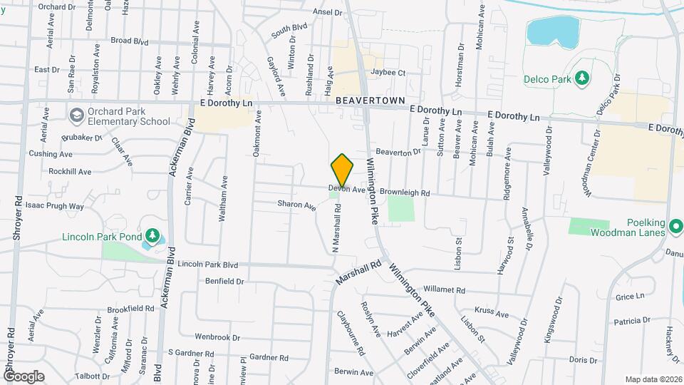 1304 Devon Ave Map and Location Details