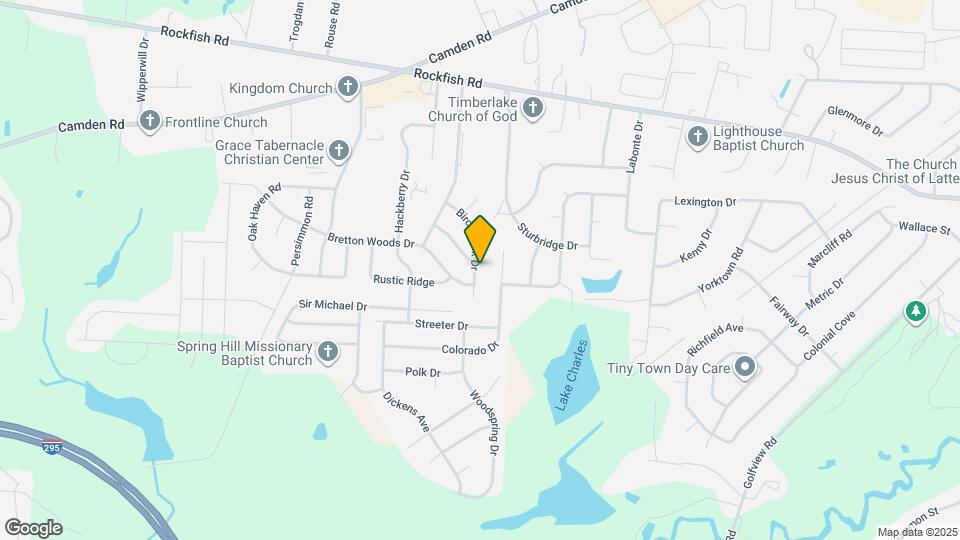 6208 Birchbrook Dr Map and Location Details