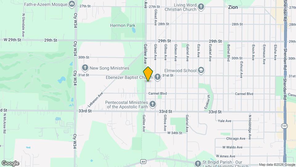 3113 Galilee Ave Map and Location Details