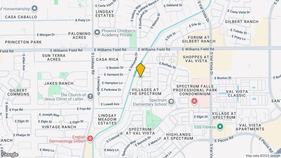 2604 S Southwind Dr Map and Location Details