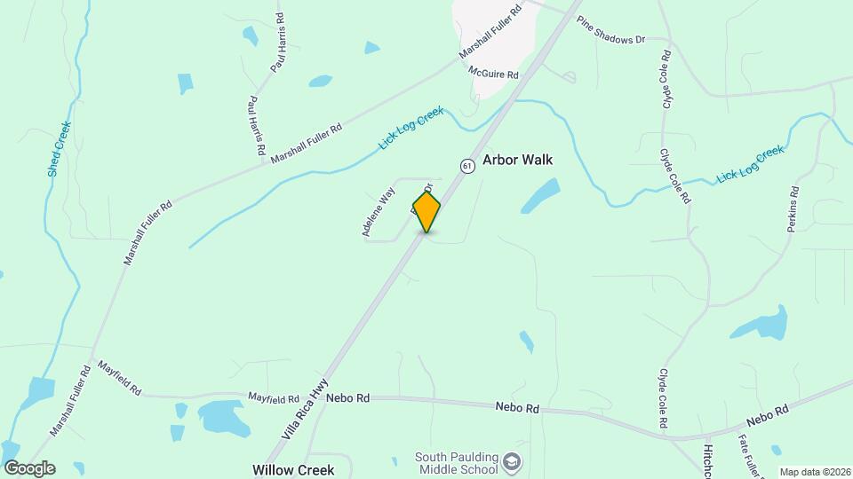 204 Arbor Creek Dr Map and Location Details