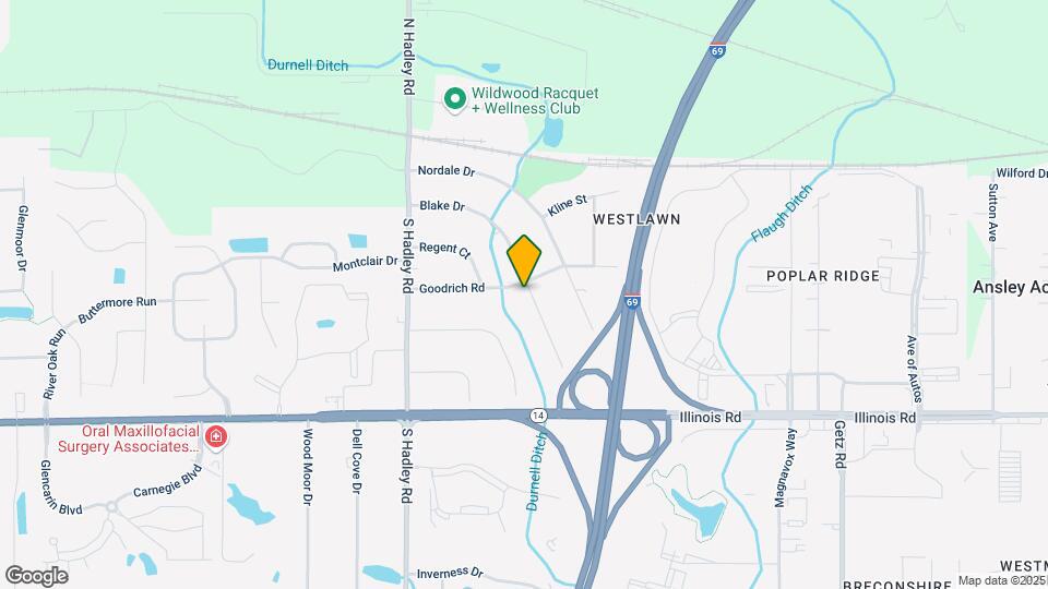 606 Blake Dr Map and Location Details