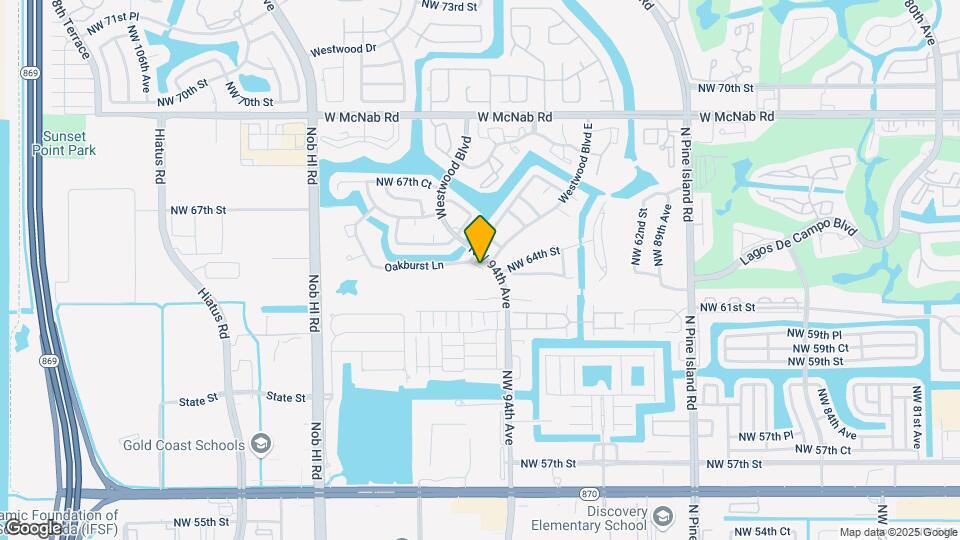 9428 Oakburst Ln Map and Location Details