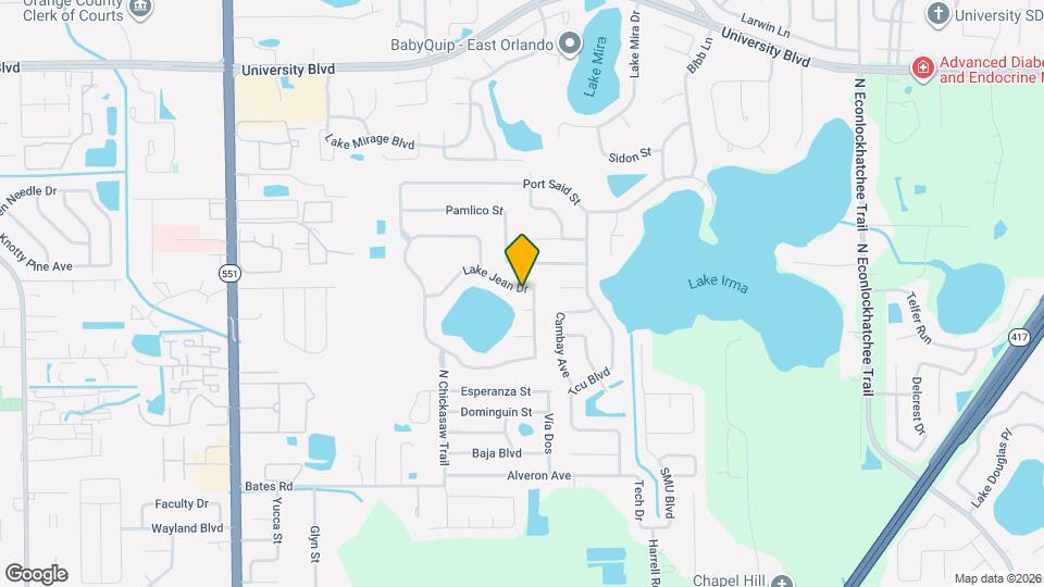 3043 Lake Jean Dr Map and Location Details