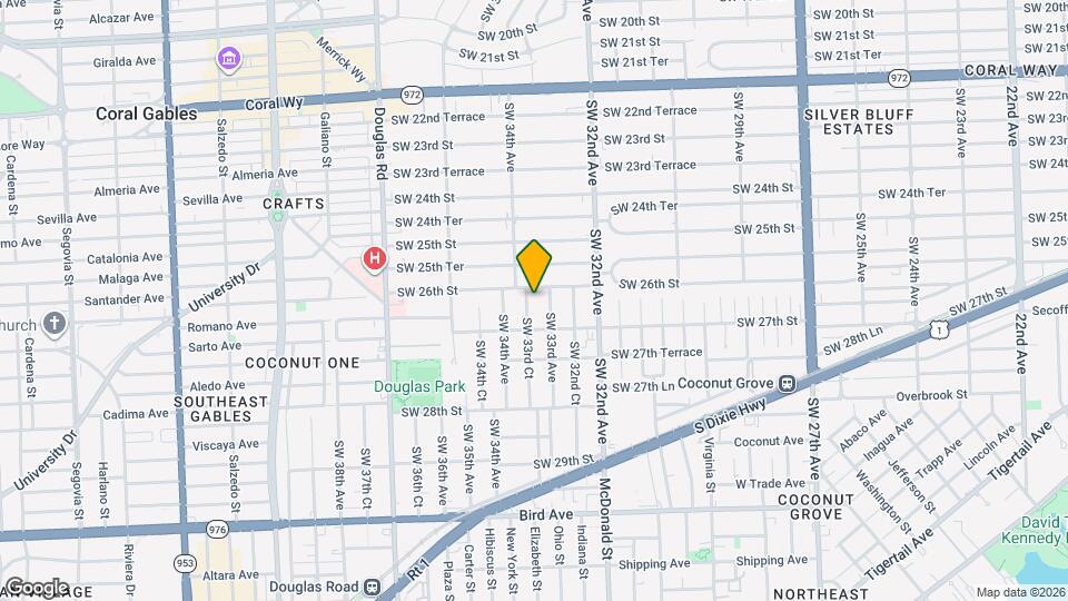 2613 SW 33rd Ct Map and Location Details