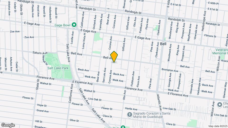 6828-6832 Corona Ave Map and Location Details