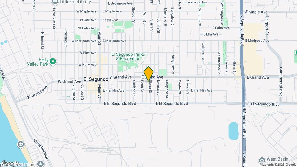 227 Sierra St Map and Location Details