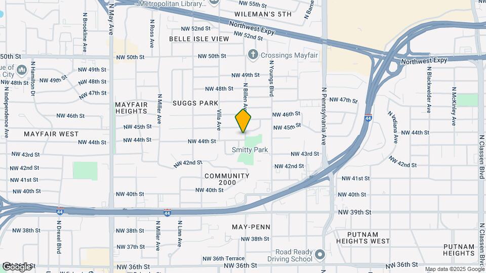 4501 N Billen Ave Map and Location Details