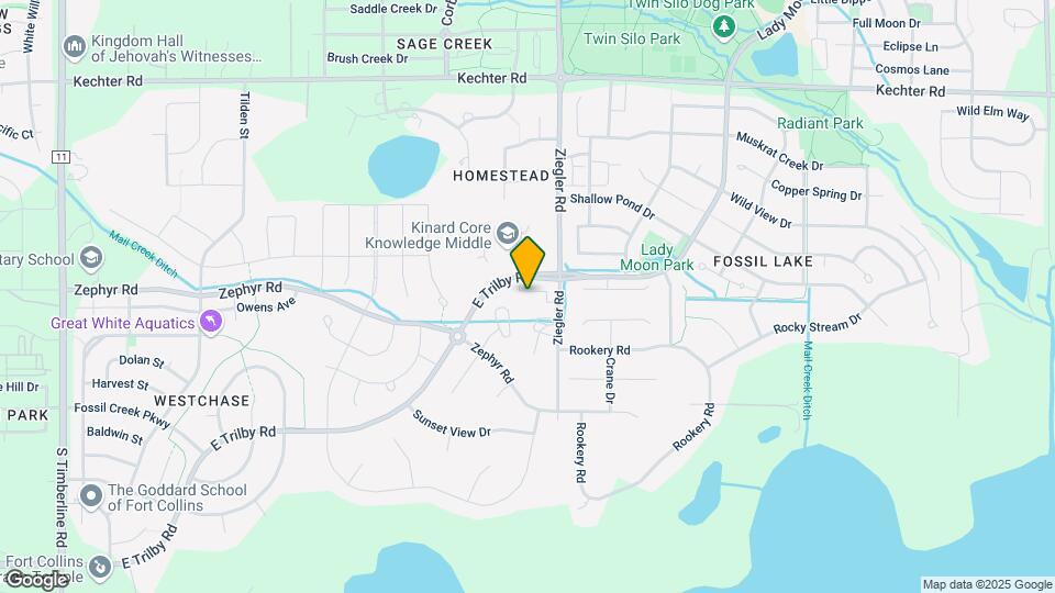 3045 E Trilby Rd Map and Location Details