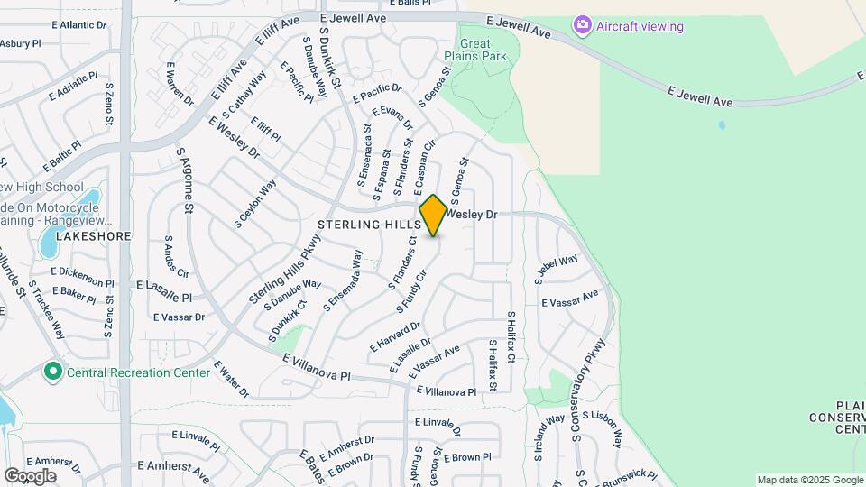 2451 S Fundy Cir Map and Location Details
