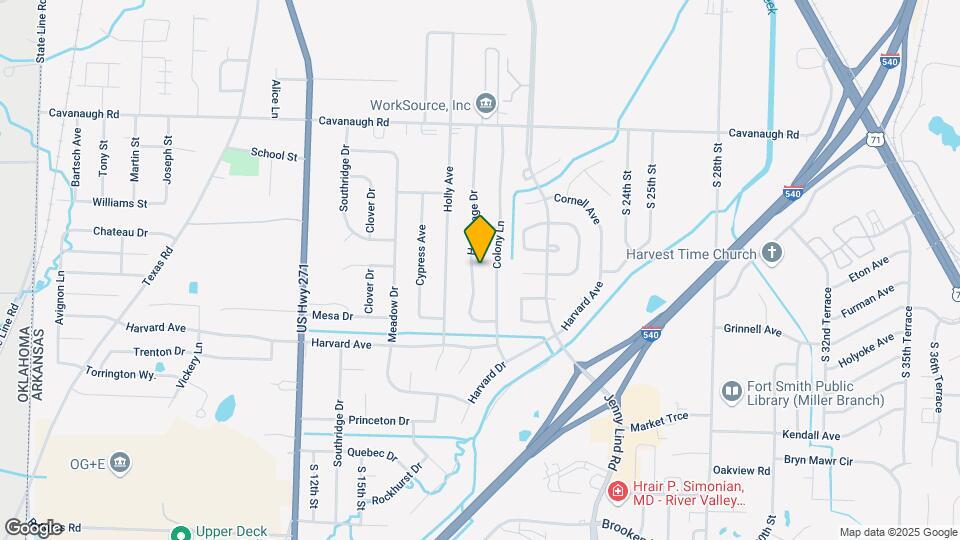 8205 Hermitage Dr Mapa y Detalles de la Ubicación