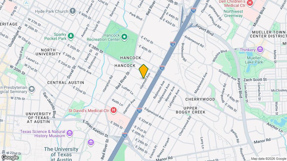 3700 Harmon Ave Map and Location Details