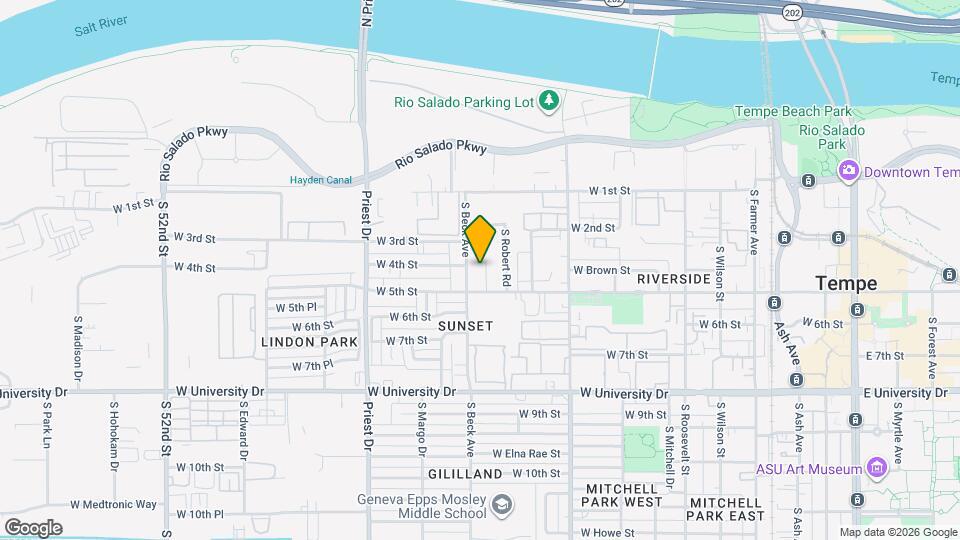 420 S Terry Ln Map and Location Details