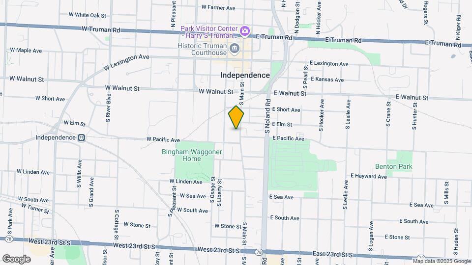 520 S Main St Map and Location Details