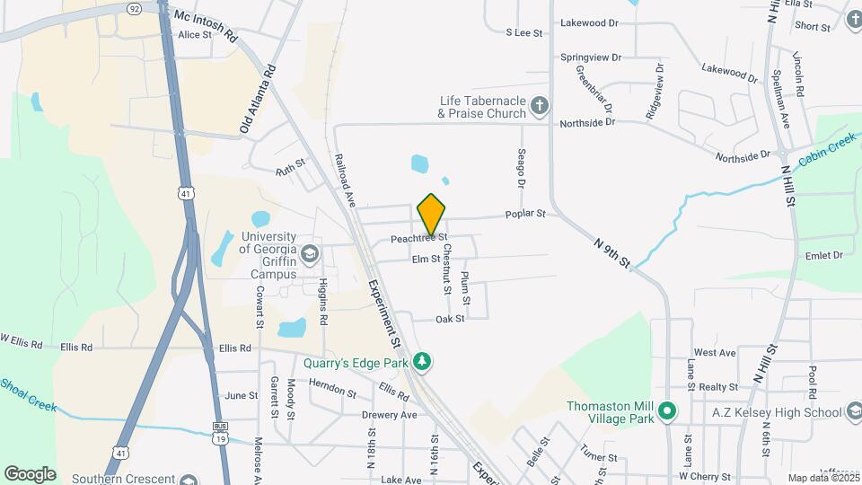 132 Peachtree St Map and Location Details