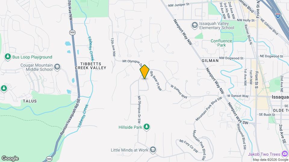 125 Aires Pl NW Map and Location Details