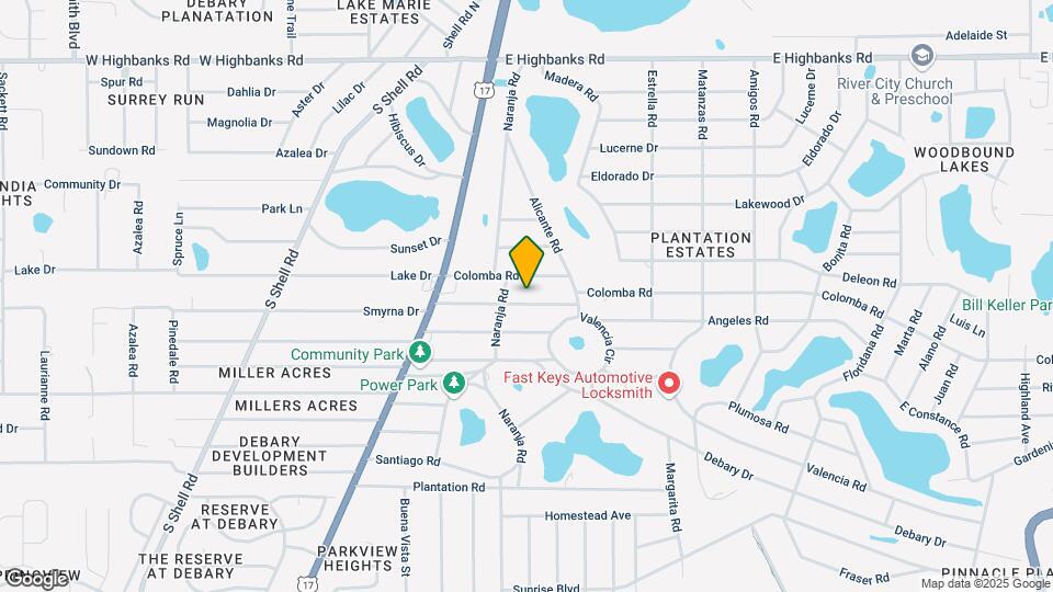 106 Angeles Rd Map and Location Details