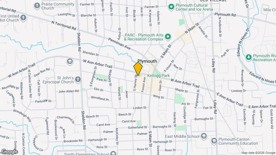 445 S Harvey St, Unit 20B Map and Location Details