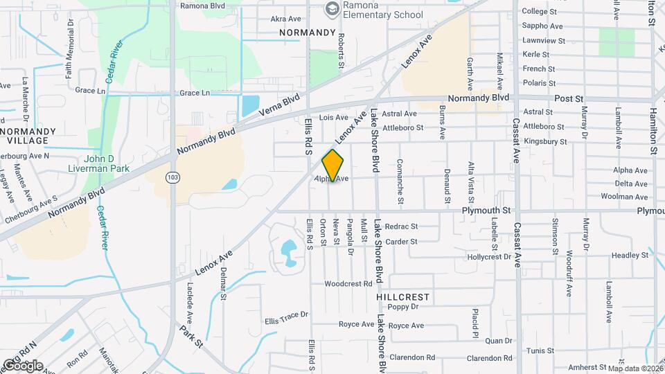 1165 Orton St Map and Location Details