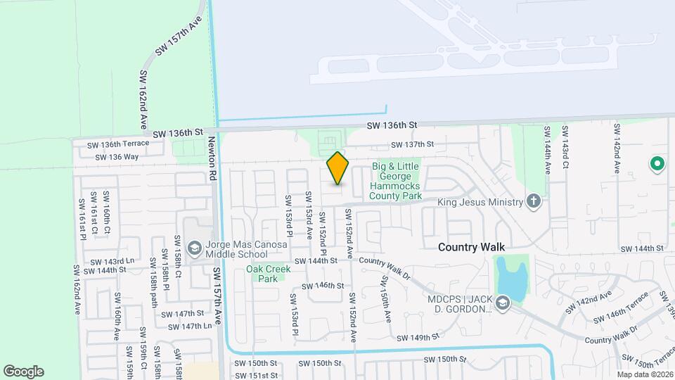 15225 SW 140th St Map and Location Details
