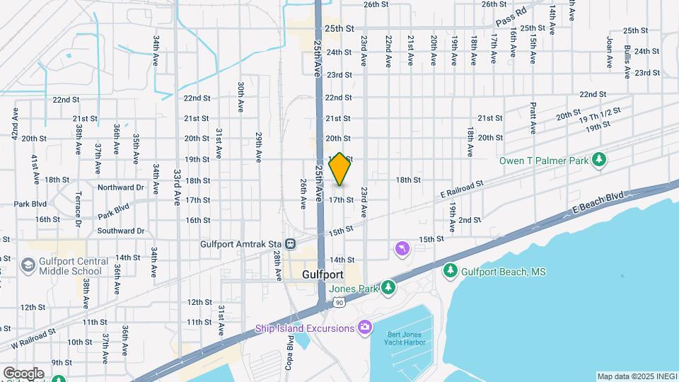 1709 24th Ave Map and Location Details