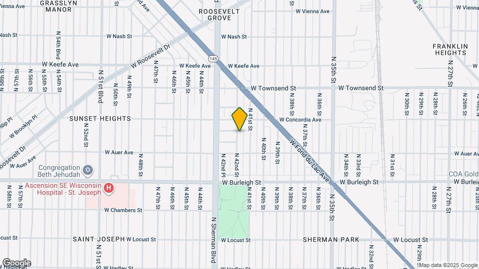 3254 N 42nd St Map and Location Details