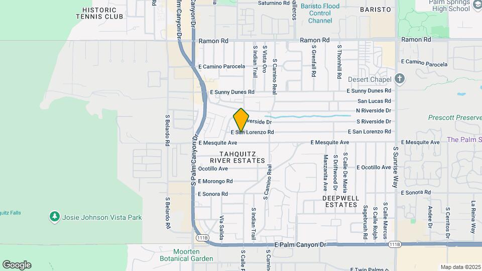 715 E San Lorenzo Rd Map and Location Details