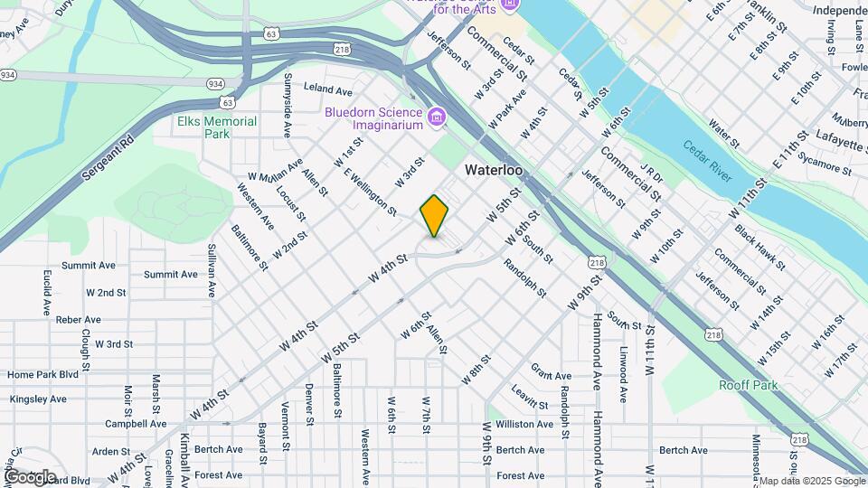 608 Wellington St Map and Location Details