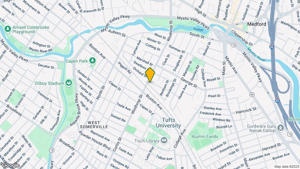 7 Greenleaf Ave, Unit 1 Map and Location Details