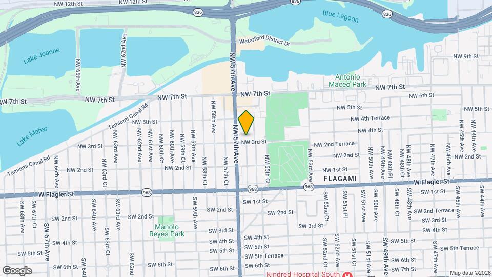 5651 NW 3rd St Map and Location Details