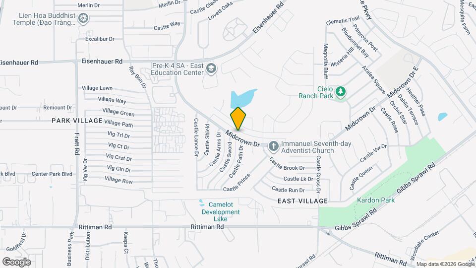 5707 Midcrown Dr Map and Location Details