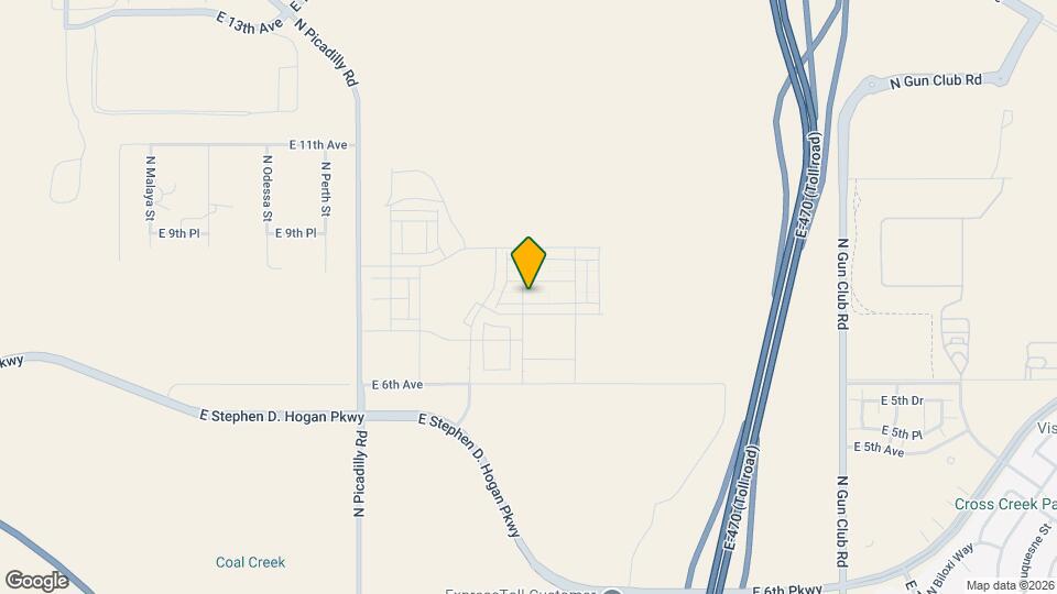 750 N Shawnee St Map and Location Details