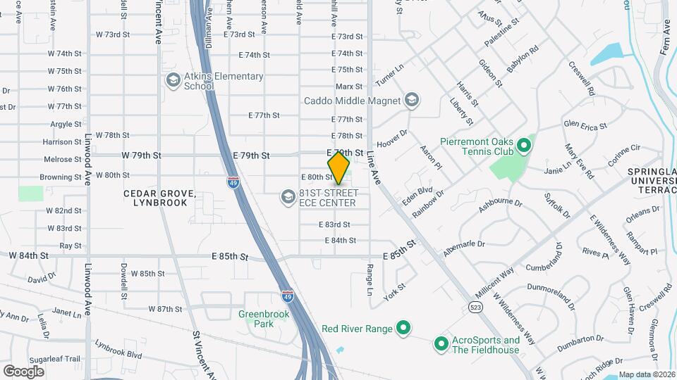 530 E 81st St Map and Location Details
