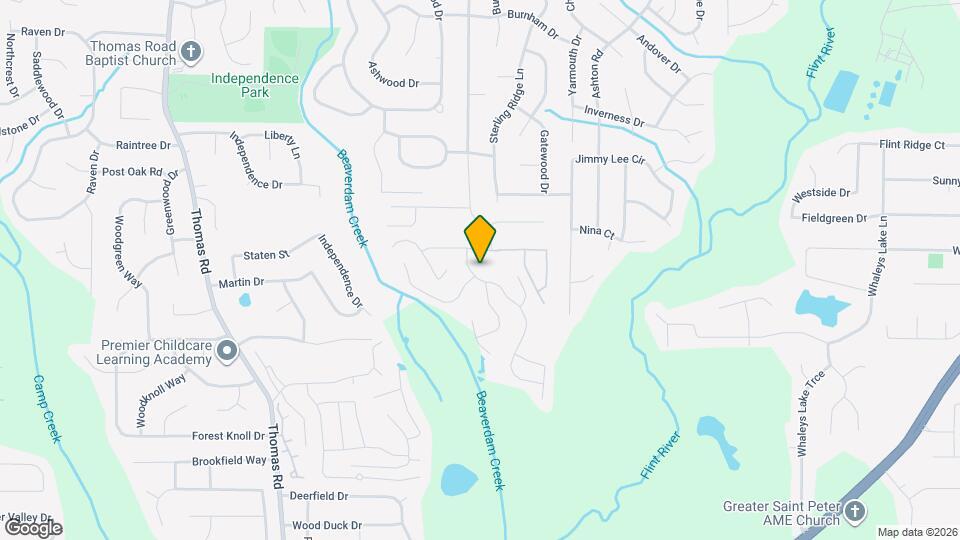 205 Inverness Trce Map and Location Details