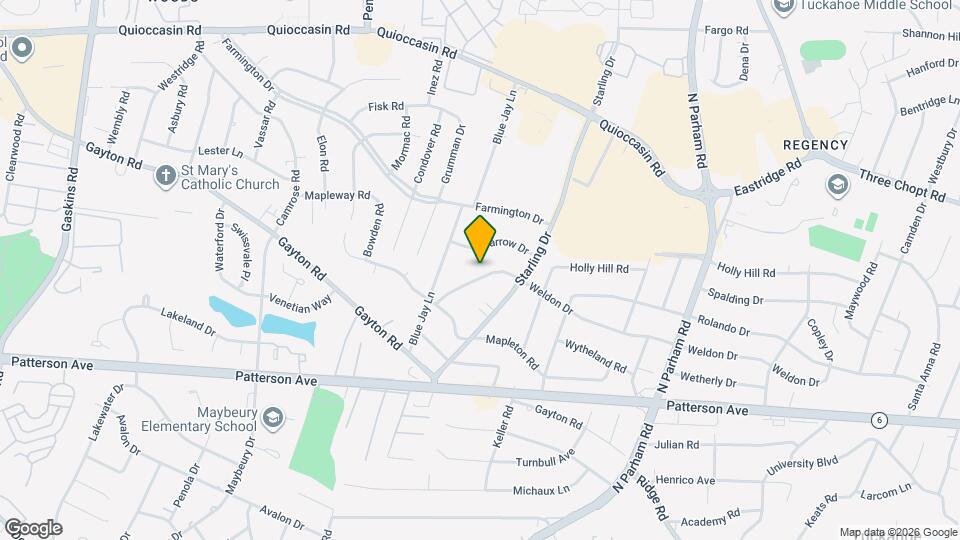 9014 Weldon Dr Map and Location Details